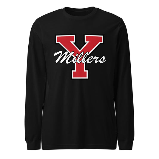 Performance | Long Sleeve Tee | Yukon Student Council | Crest Logo