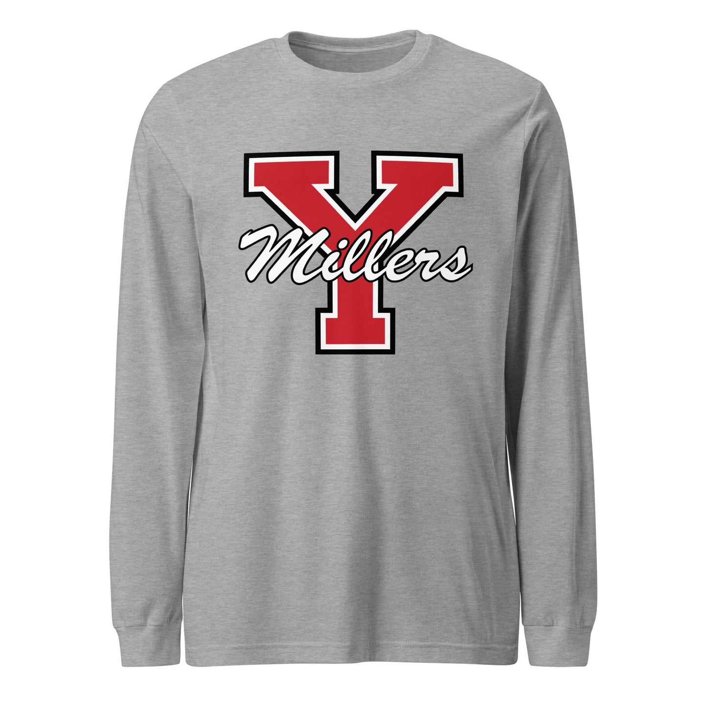 Performance | Long Sleeve Tee | Yukon Student Council | Crest Logo