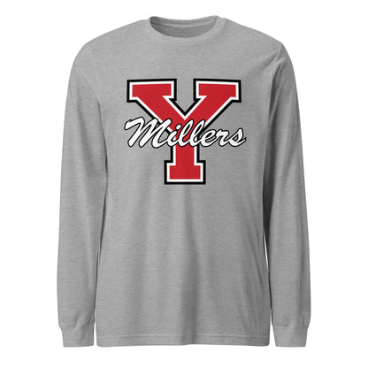 Performance | Long Sleeve Tee | Yukon Student Council | Crest Logo