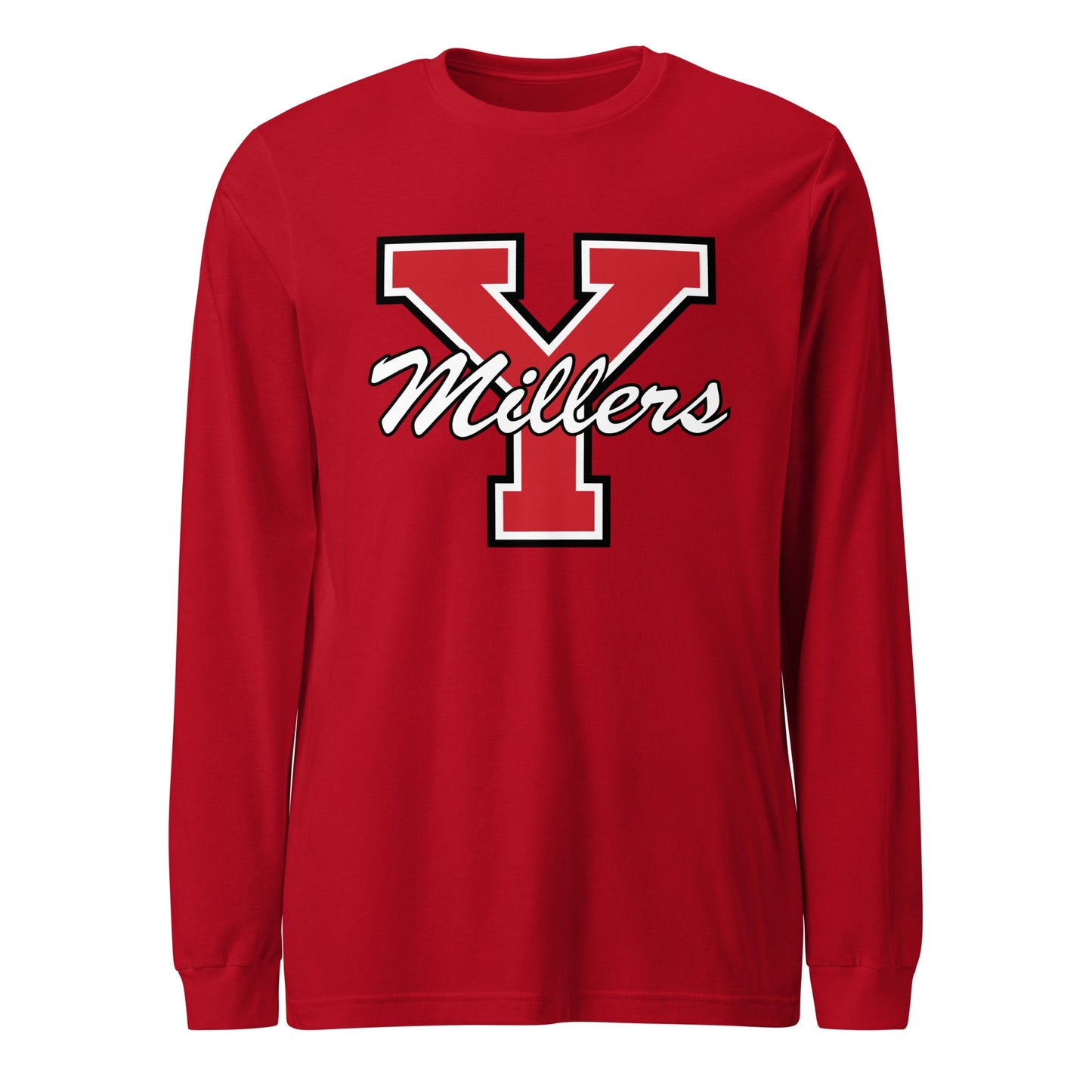 Performance | Long Sleeve Tee | Yukon Student Council | Crest Logo