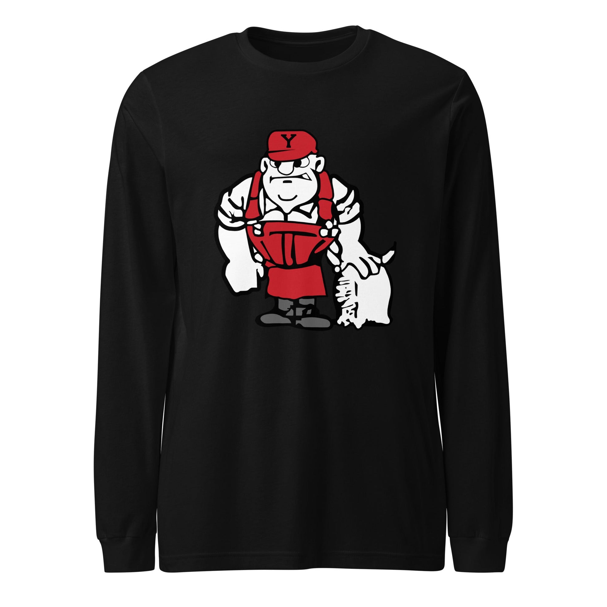 Performance | Long Sleeve Tee | Yukon Student Council | Mascot Logo