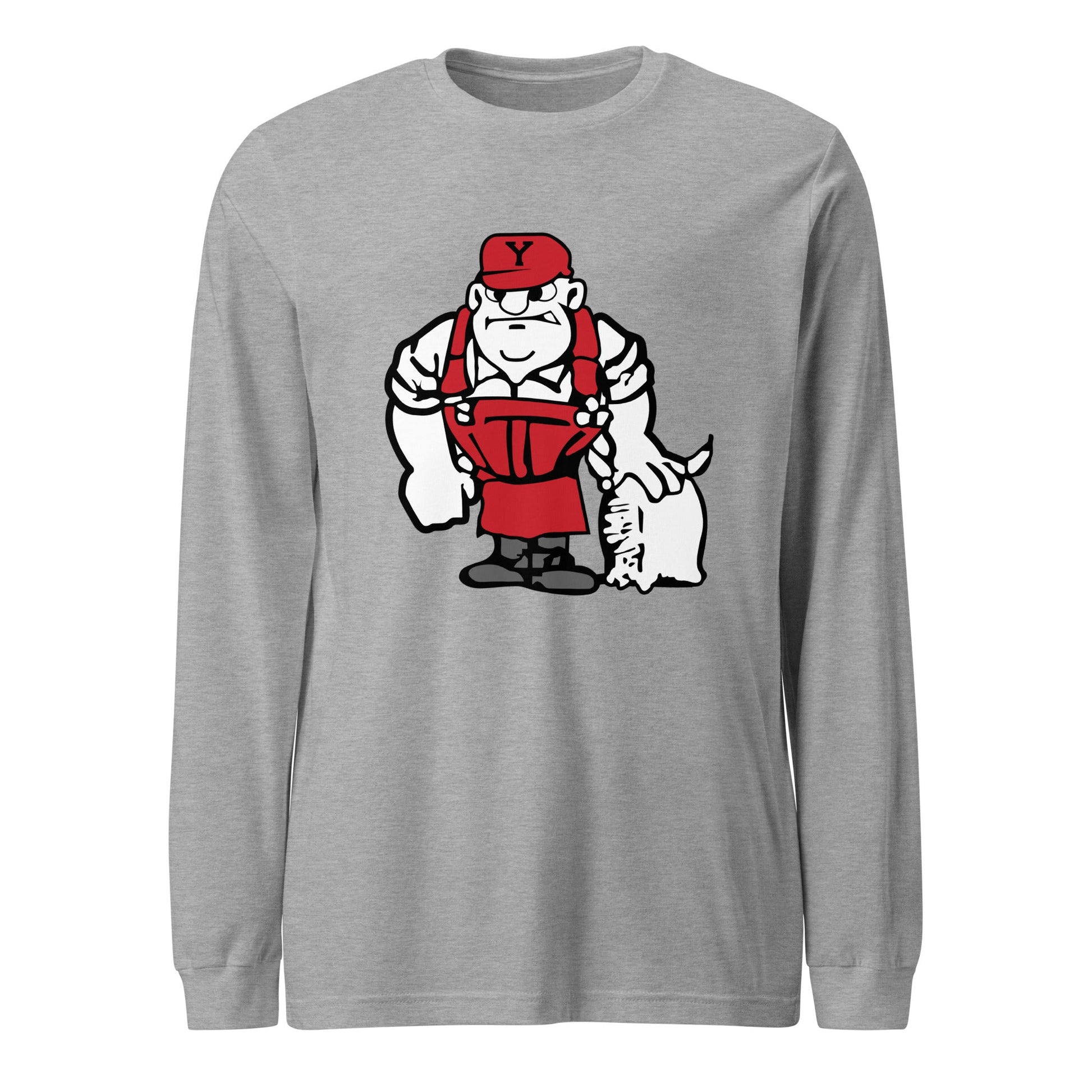 Performance | Long Sleeve Tee | Yukon Student Council | Mascot Logo