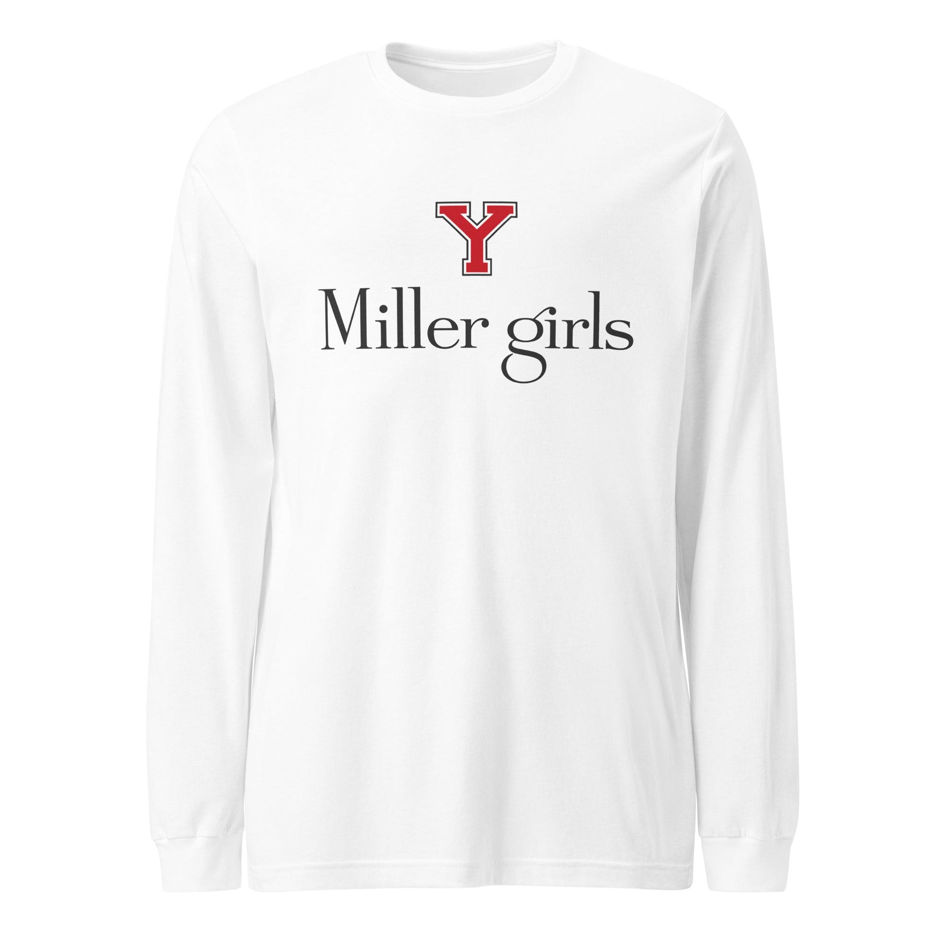 Performance | Long Sleeve Tee | Yukon Student Council | Miller Girls Logo