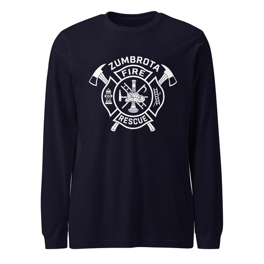 Performance | Long Sleeve Tee | Zumbrota Fire Department | Crest Logo