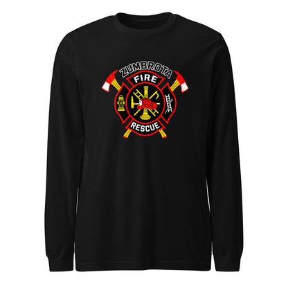 Performance | Long Sleeve Tee | Zumbrota Fire Department | Vanguard Logo