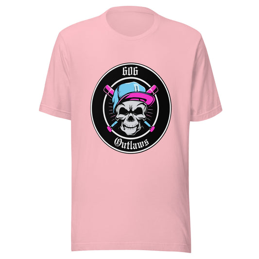 Performance | T-Shirt | 606 Outlaws Baseball | Badge Logo