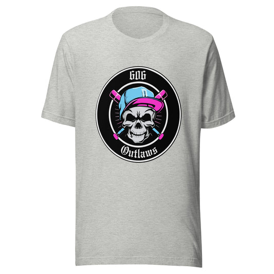 Performance | T-Shirt | 606 Outlaws Baseball | Badge Logo