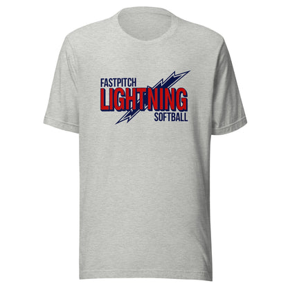 Performance | T-Shirt | Amherst Lightning Softball | Lightning Logo