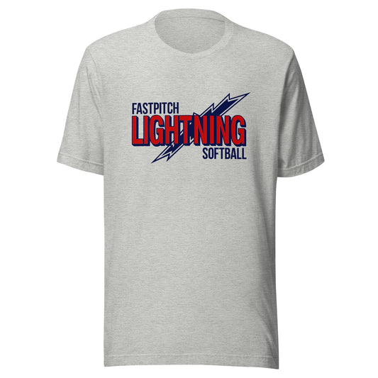 Performance | T-Shirt | Amherst Lightning Softball | Lightning Logo