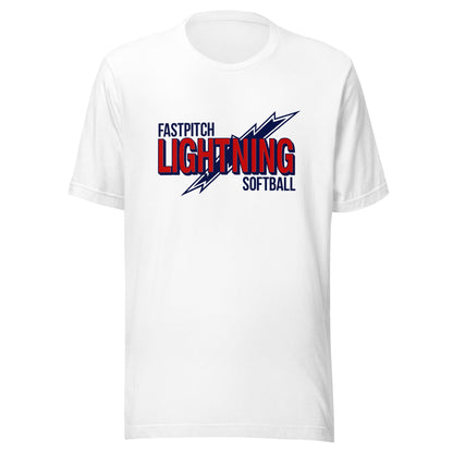 Performance | T-Shirt | Amherst Lightning Softball | Lightning Logo