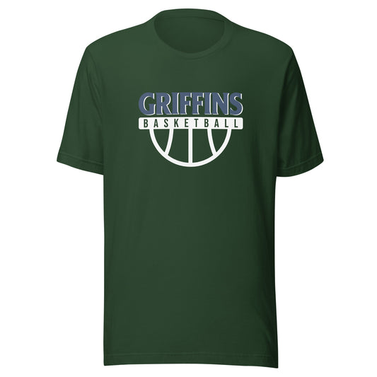 Performance | T-Shirt | Arma Dei Academy Basketball | Griffins Basketball Logo