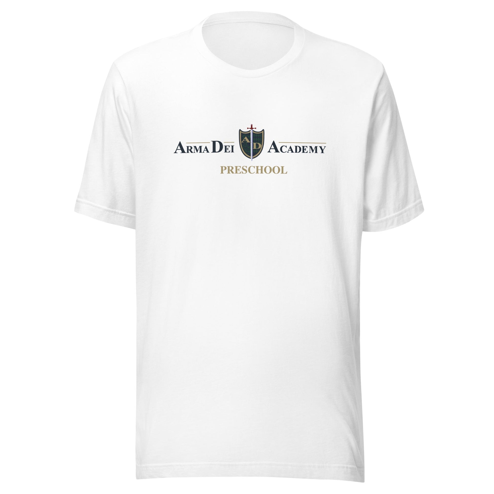 Performance | T-Shirt | Arma Dei Academy Preschool | Alt Logo