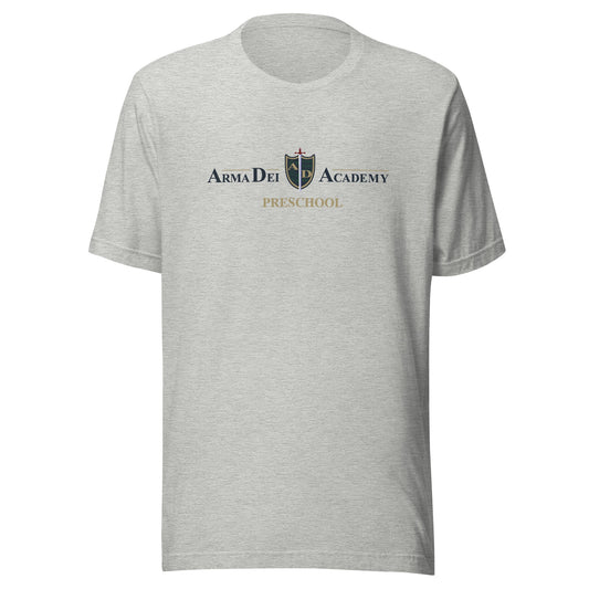 Performance | T-Shirt | Arma Dei Academy Preschool | Alt Logo