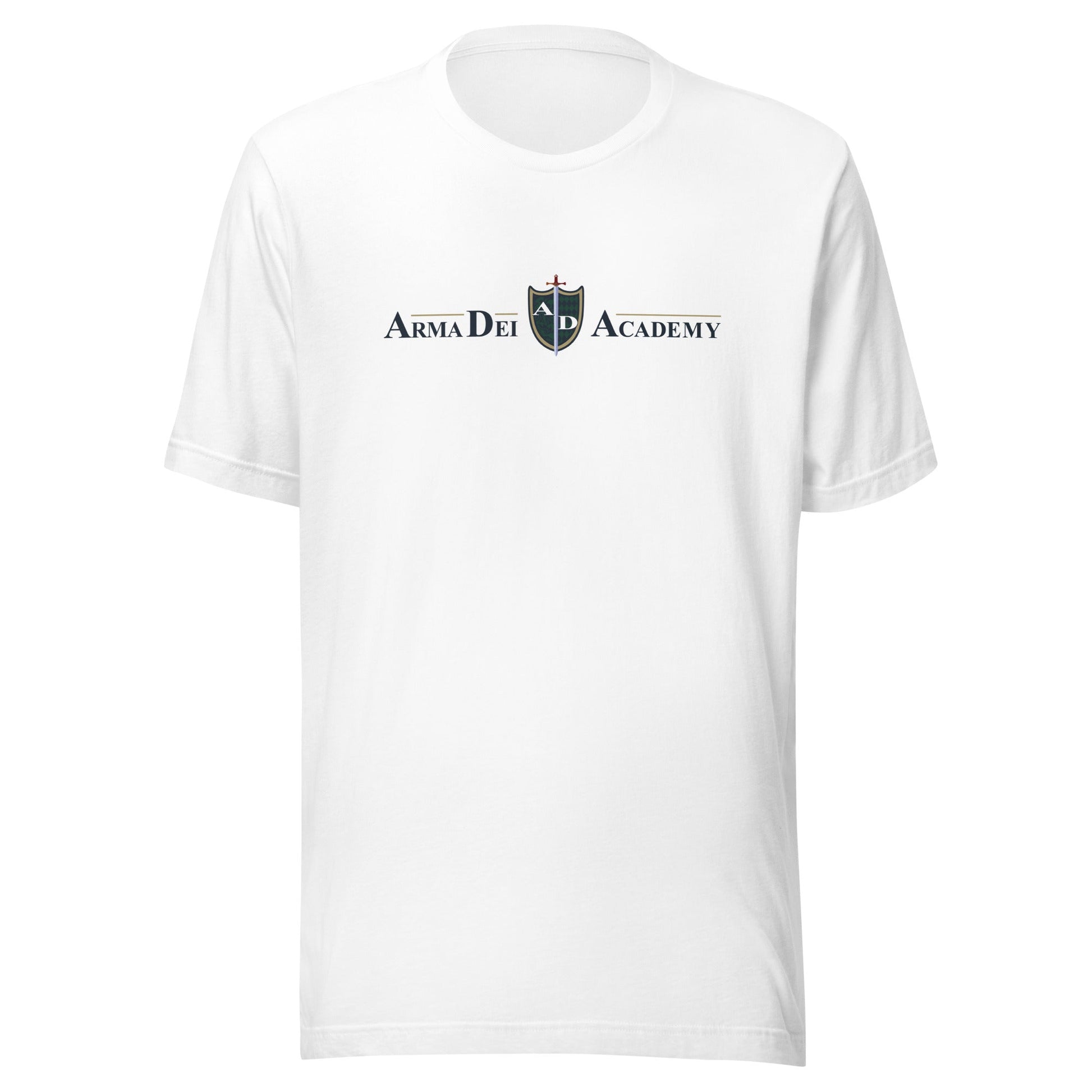 Performance | T-Shirt | Arma Dei Academy | Text Shield Logo