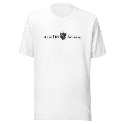 Performance | T-Shirt | Arma Dei Academy | Text Shield Logo