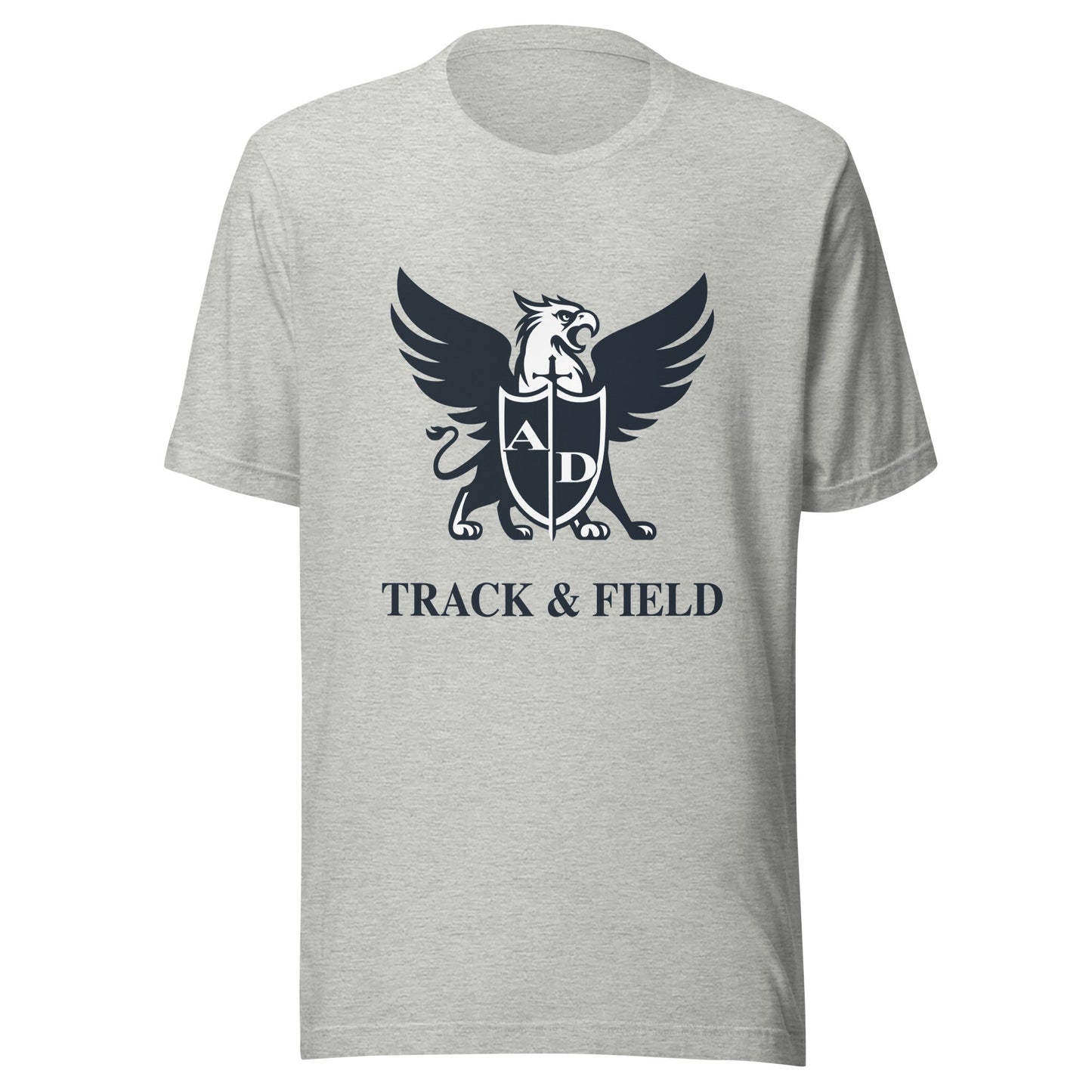 Performance | T-Shirt | Arma Dei Academy Track and Field | Griffin Logo