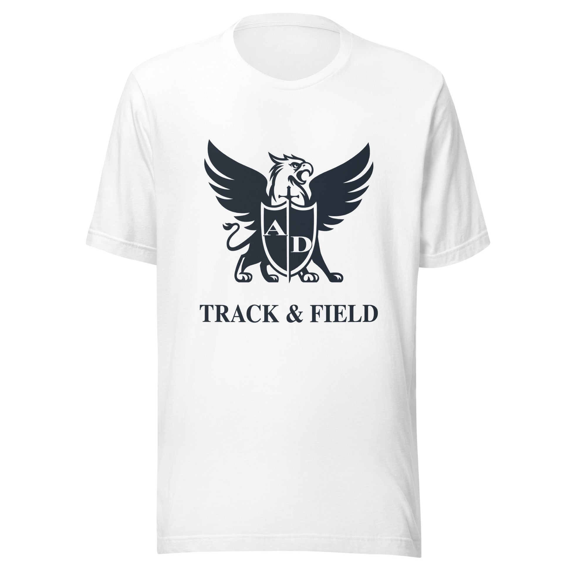 Performance | T-Shirt | Arma Dei Academy Track and Field | Griffin Logo