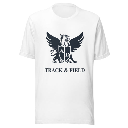Performance | T-Shirt | Arma Dei Academy Track and Field | Griffin Logo