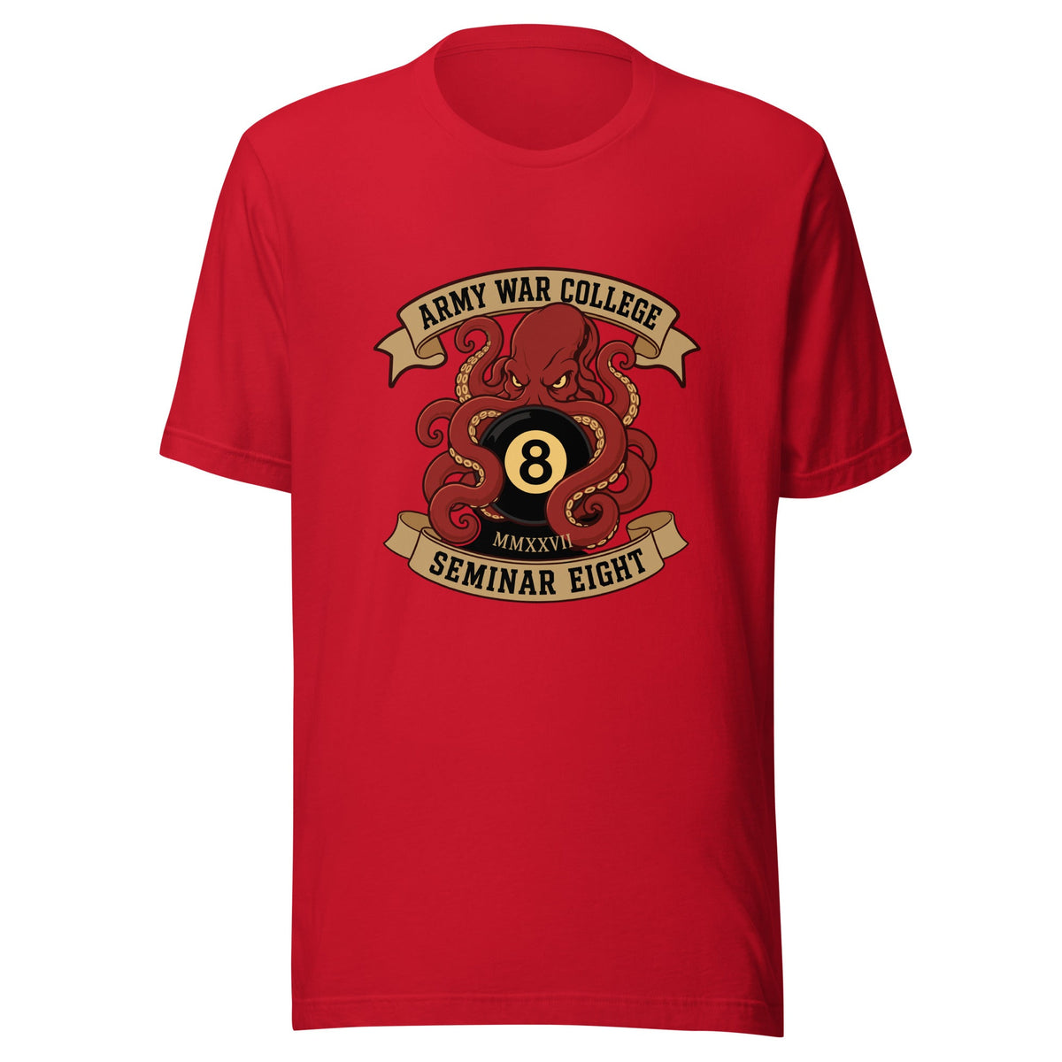 Performance | T-Shirt | Army War College (Seminar 8) | Crest Logo