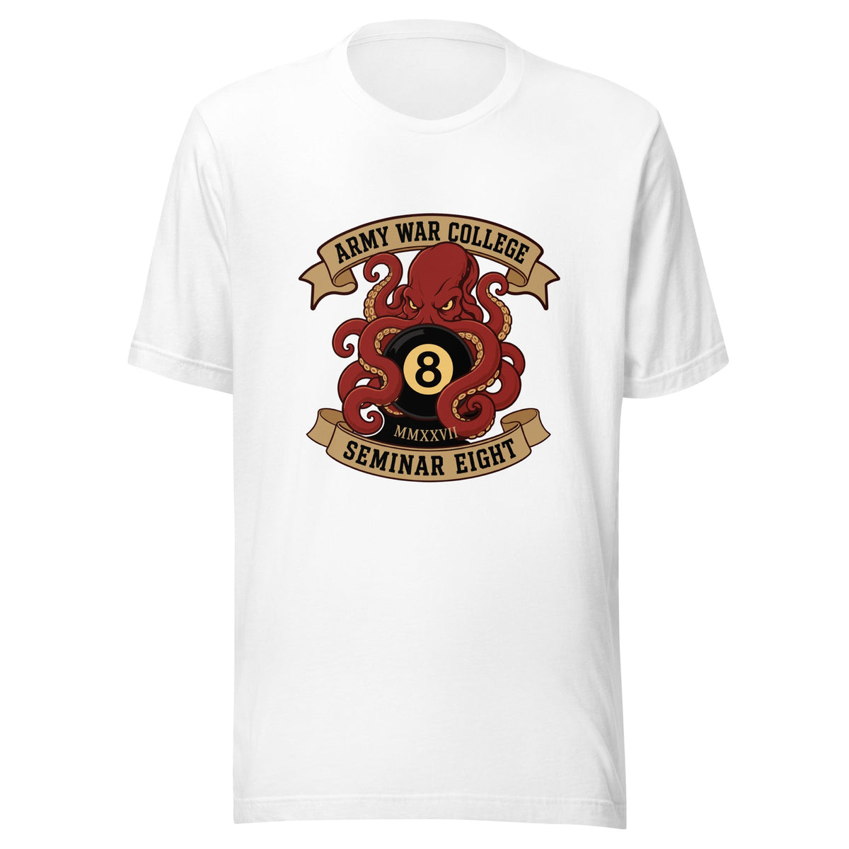 Performance | T-Shirt | Army War College (Seminar 8) | Crest Logo