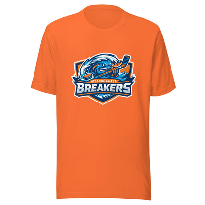 Performance | T-Shirt | Atlantic Coast Breakers Hockey | Mascot Shield Logo