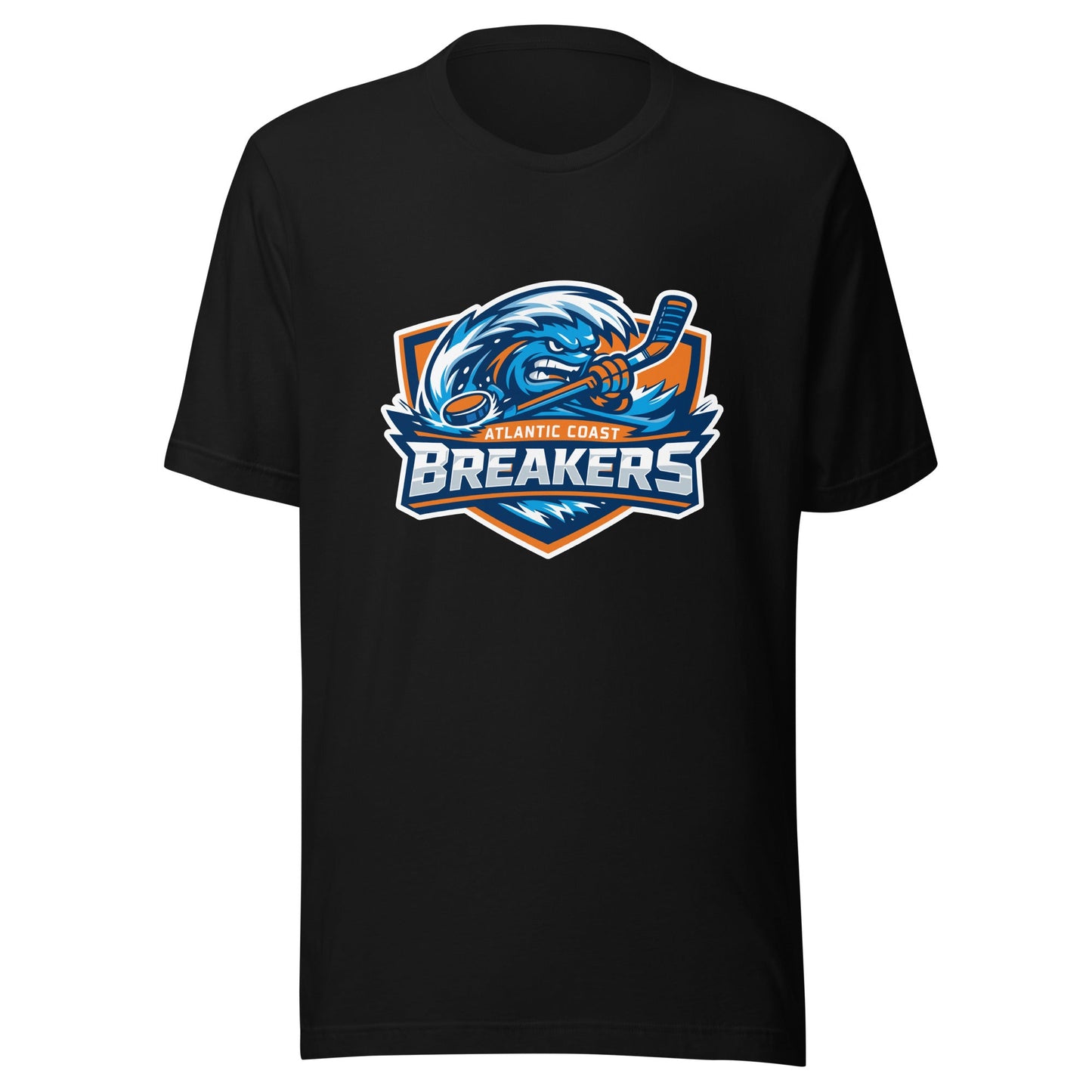 Performance | T-Shirt | Atlantic Coast Breakers Hockey | Mascot Shield Logo