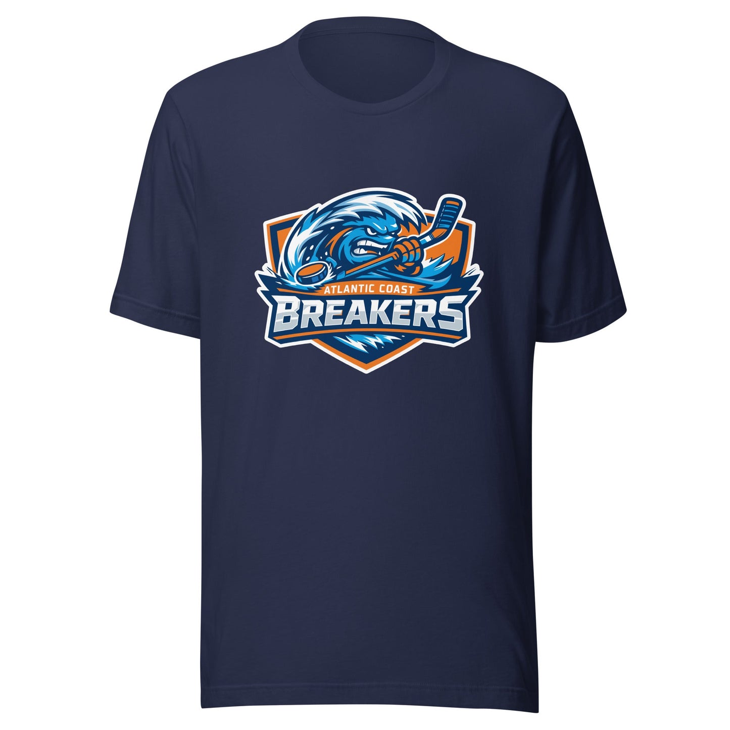 Performance | T-Shirt | Atlantic Coast Breakers Hockey | Mascot Shield Logo