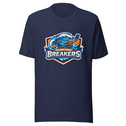 Performance | T-Shirt | Atlantic Coast Breakers Hockey | Mascot Shield Logo