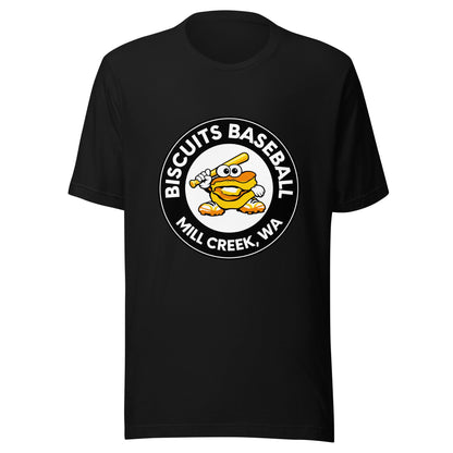 Performance | T-Shirt | Biscuits Baseball MCLL | Mascot Logo
