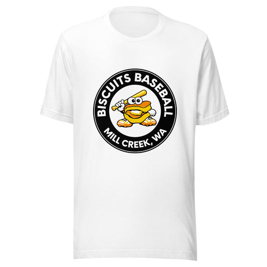 Performance | T-Shirt | Biscuits Baseball MCLL | Mascot Logo