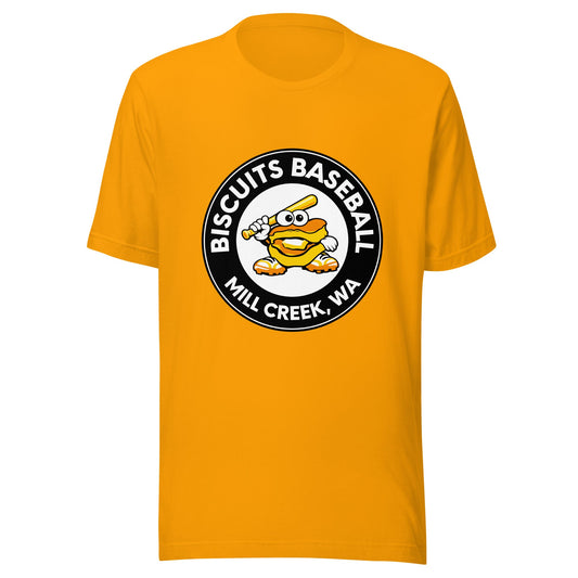 Performance | T-Shirt | Biscuits Baseball MCLL | Mascot Logo