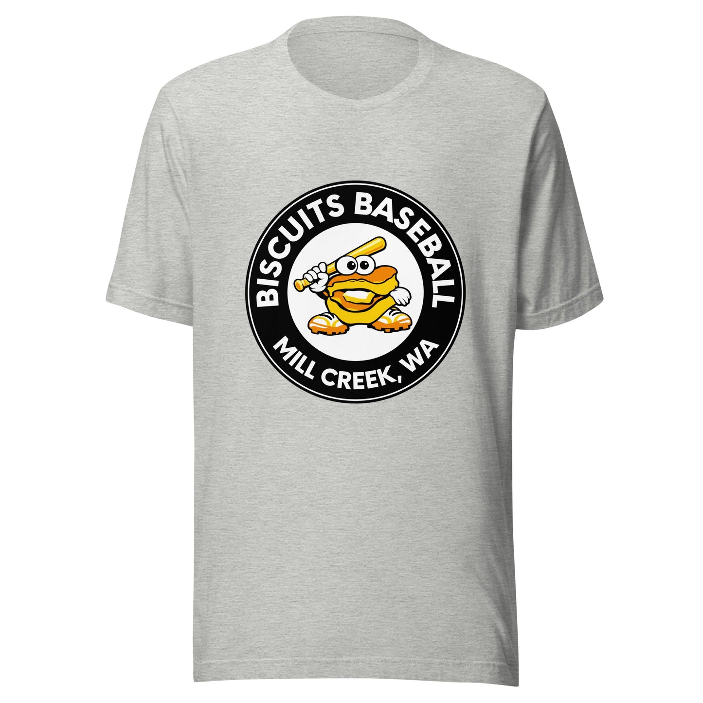 Performance | T-Shirt | Biscuits Baseball MCLL | Mascot Logo