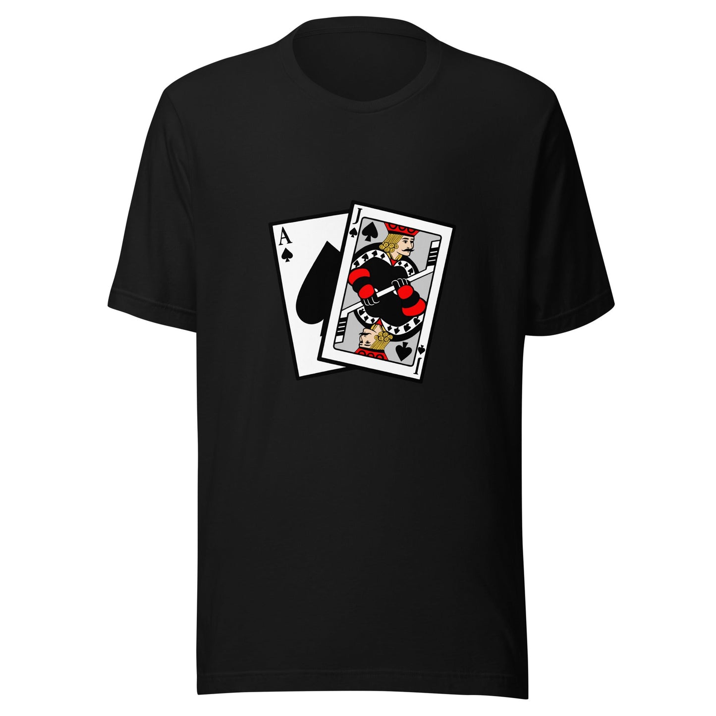Performance | T-Shirt | Blackjack’s Roller Hockey | Royal Spade Crest Logo