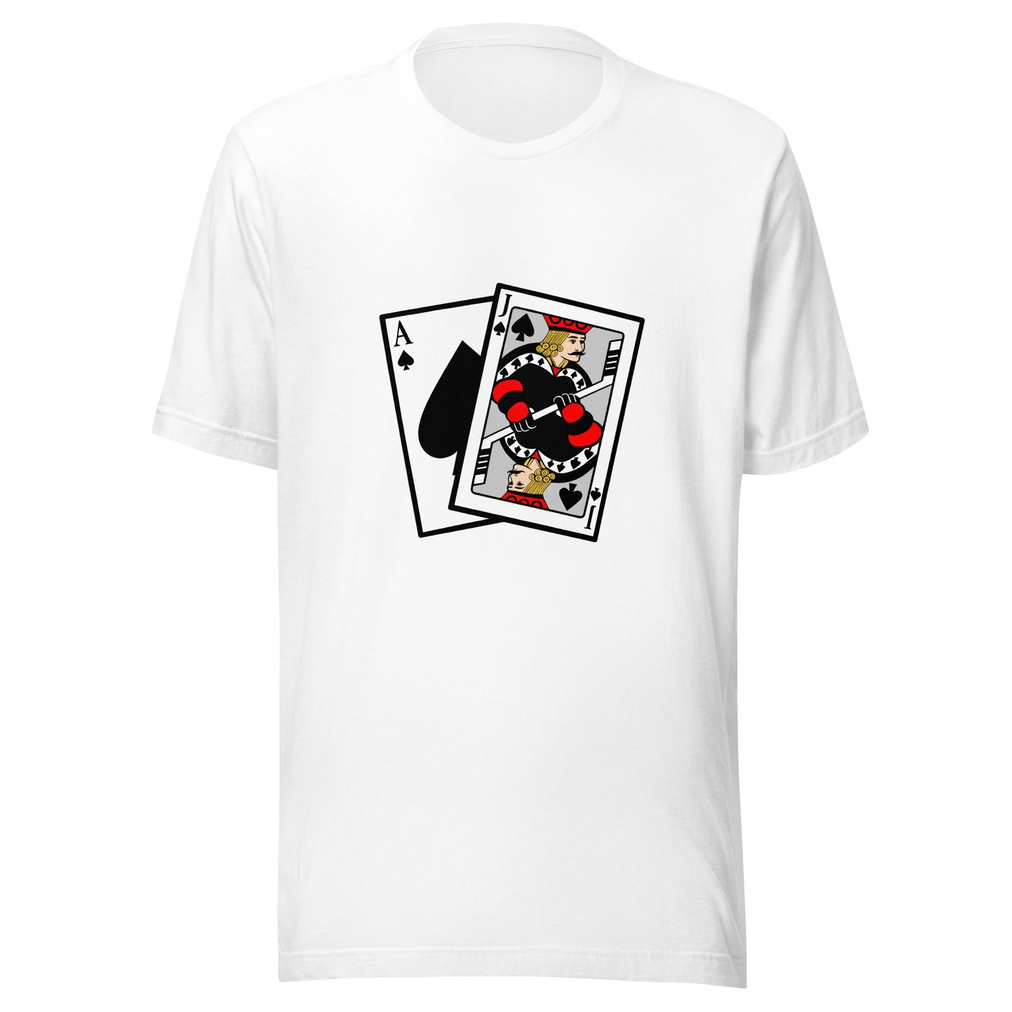 Performance | T-Shirt | Blackjack’s Roller Hockey | Royal Spade Crest Logo