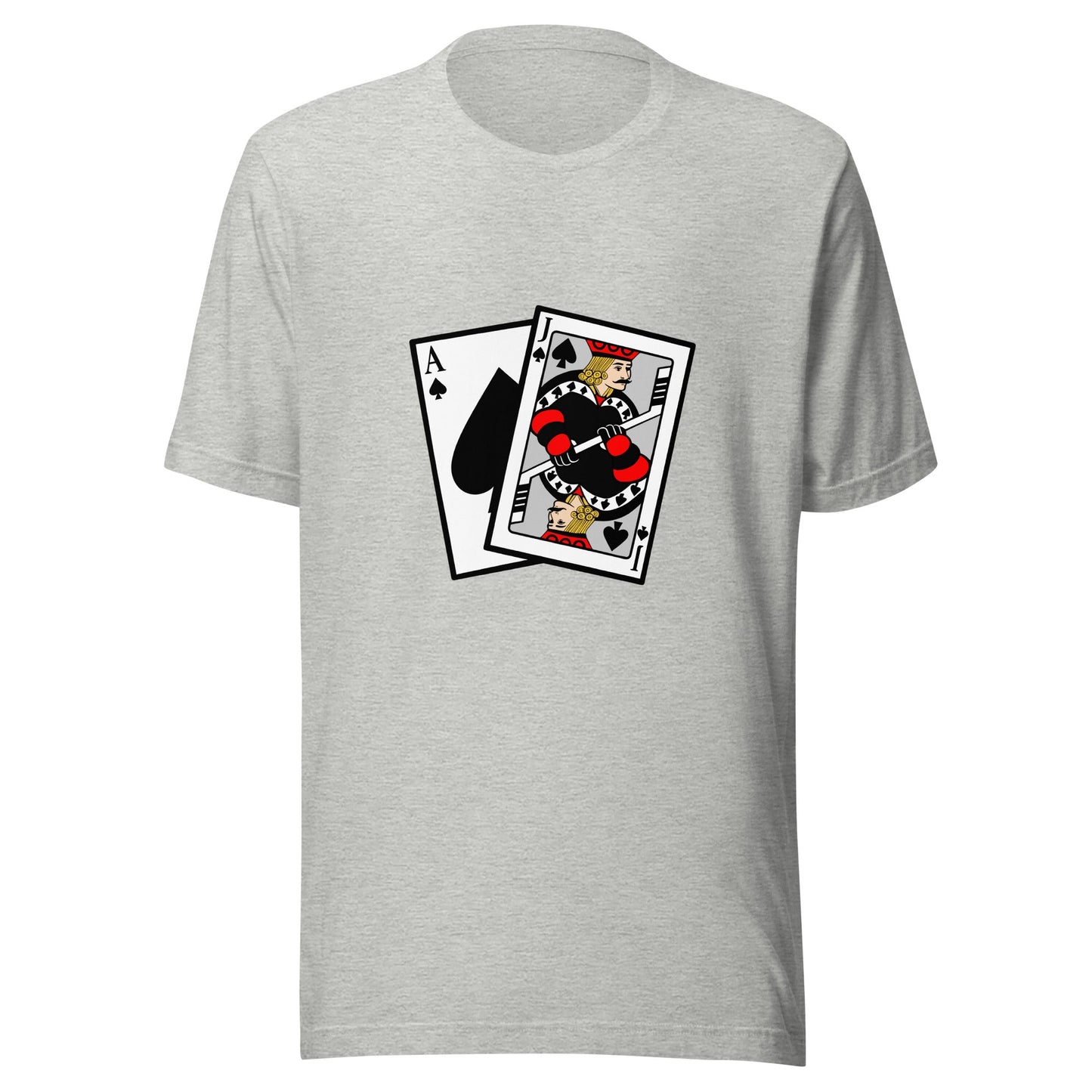 Performance | T-Shirt | Blackjack’s Roller Hockey | Royal Spade Crest Logo