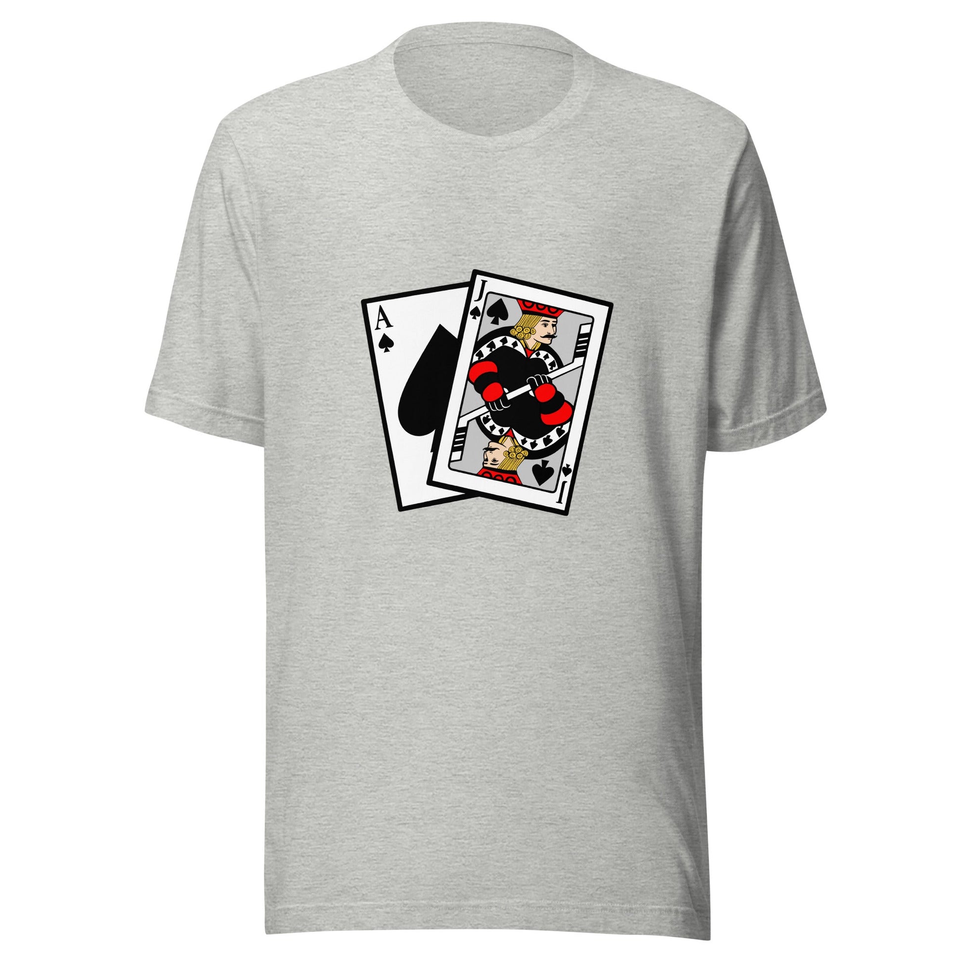 Performance | T-Shirt | Blackjack’s Roller Hockey | Royal Spade Crest Logo