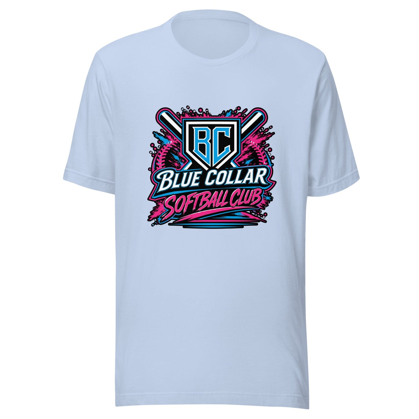 Performance | T-Shirt | Blue Collar Softball 2034 | Athletics Logo