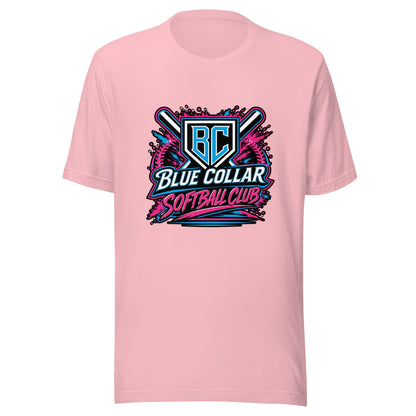 Performance | T-Shirt | Blue Collar Softball 2034 | Athletics Logo