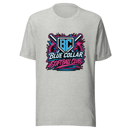 Performance | T-Shirt | Blue Collar Softball 2034 | Athletics Logo