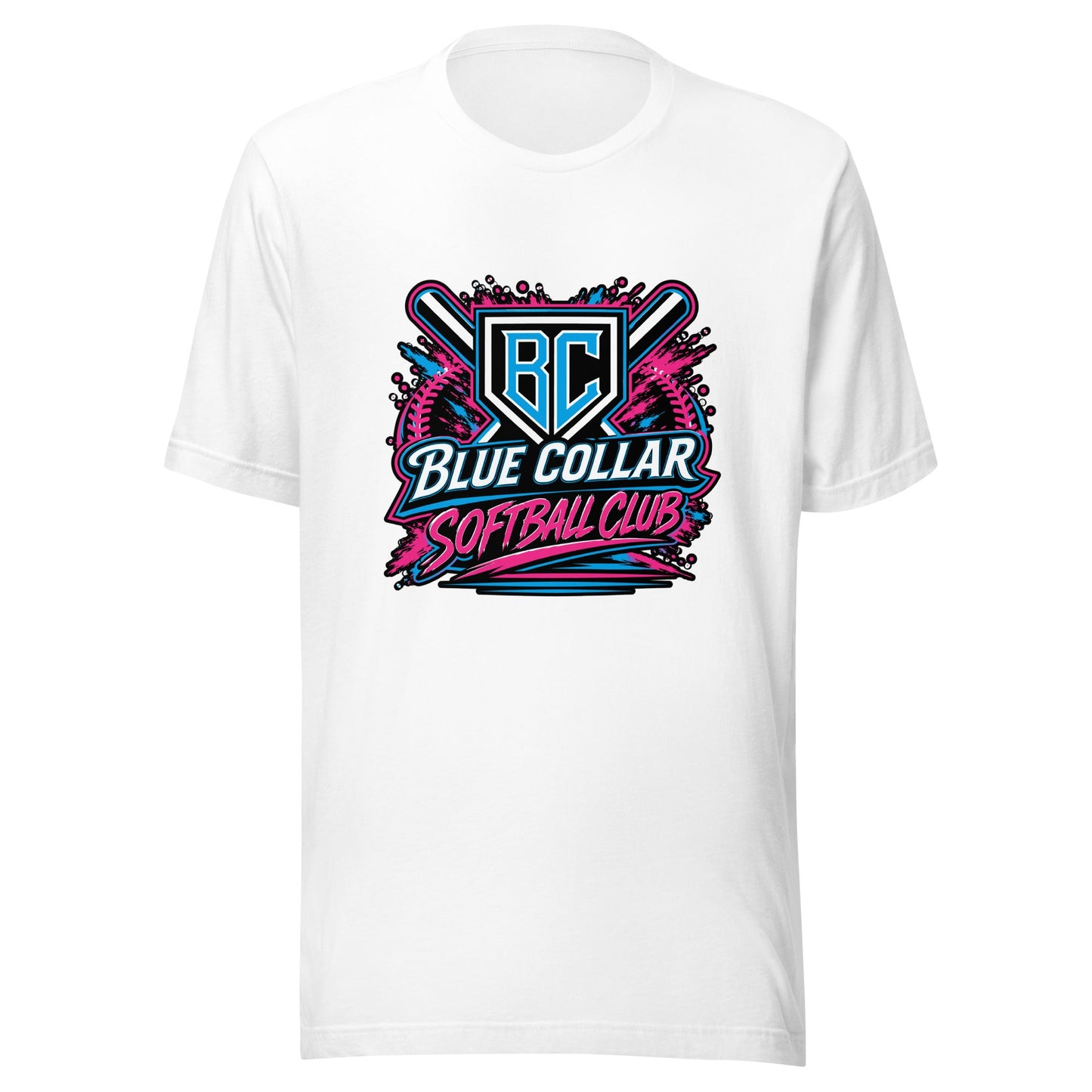Performance | T-Shirt | Blue Collar Softball 2034 | Athletics Logo