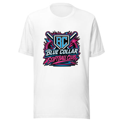 Performance | T-Shirt | Blue Collar Softball 2034 | Athletics Logo