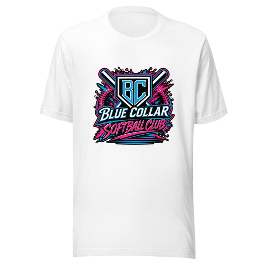 Performance | T-Shirt | Blue Collar Softball 2034 | Athletics Logo