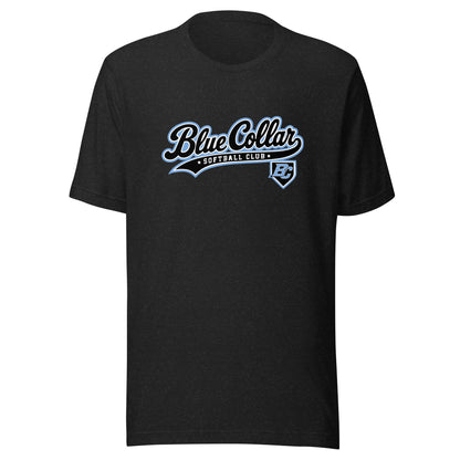 Performance | T-Shirt | Blue Collar Softball 2034 | Foundry Logo