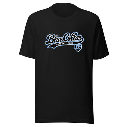 Performance | T-Shirt | Blue Collar Softball 2034 | Foundry Logo