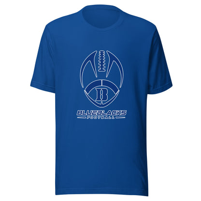 Performance | T-Shirt | Blueblacks Football Club | Emblem Logo