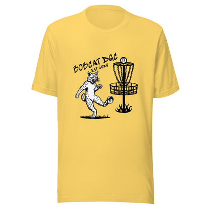 Performance | T-Shirt | Bobcat DGC | Predator Disc Golf Logo