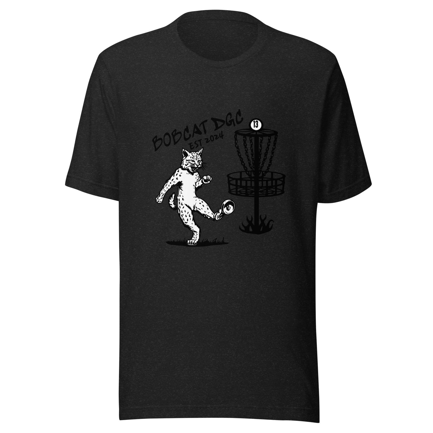 Performance | T-Shirt | Bobcat DGC | Predator Disc Golf Logo