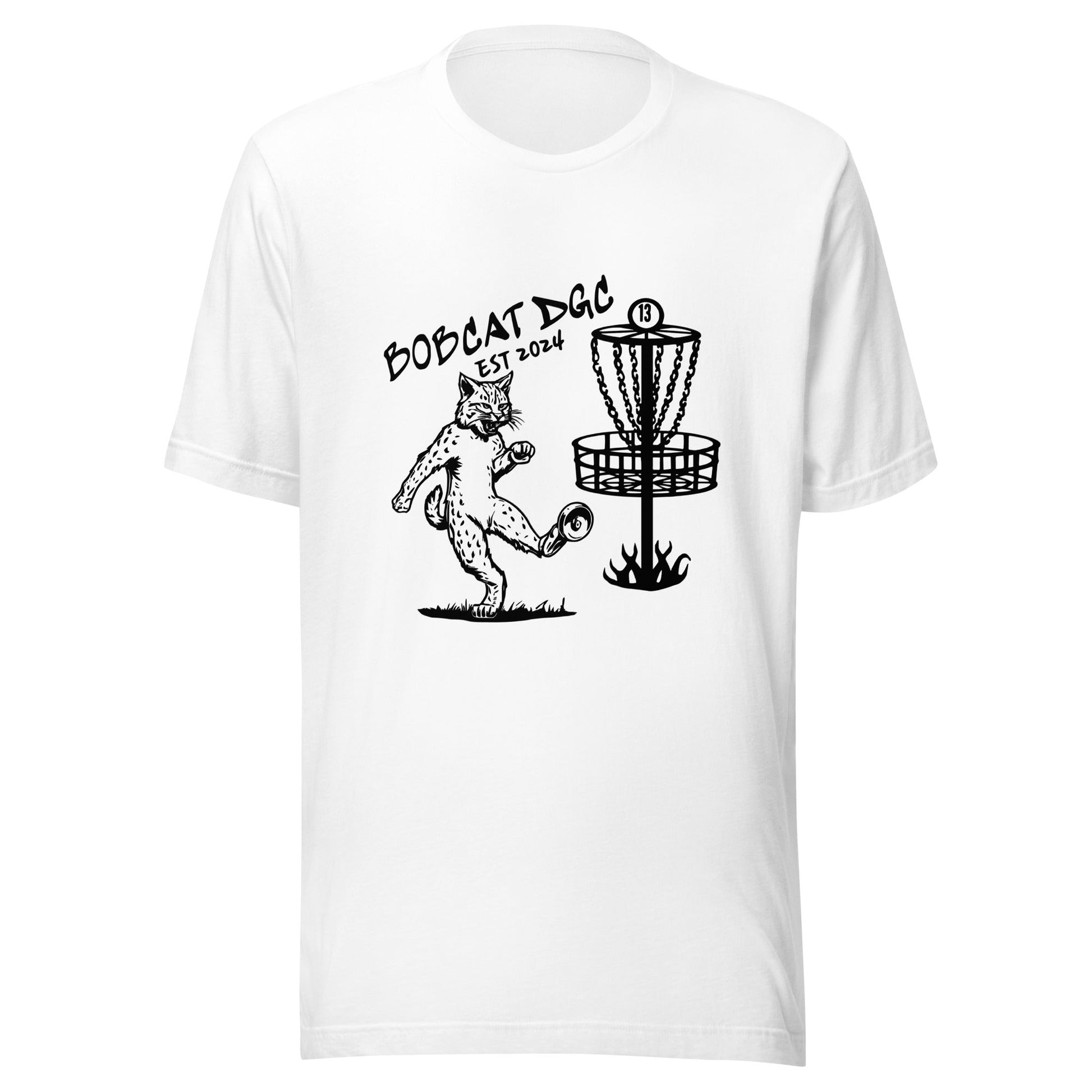 Performance | T-Shirt | Bobcat DGC | Predator Disc Golf Logo