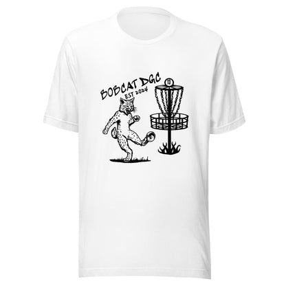 Performance | T-Shirt | Bobcat DGC | Predator Disc Golf Logo