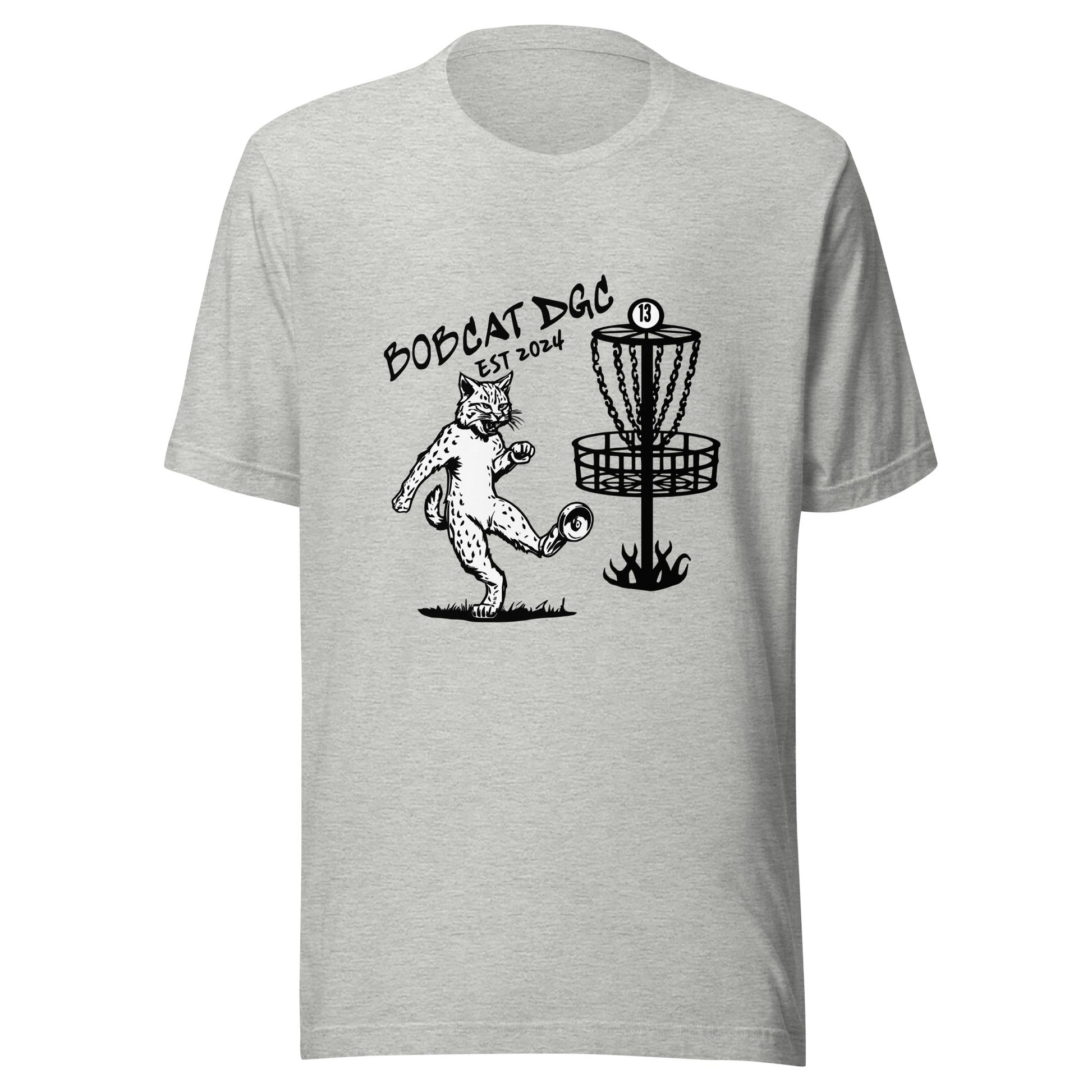 Performance | T-Shirt | Bobcat DGC | Predator Disc Golf Logo